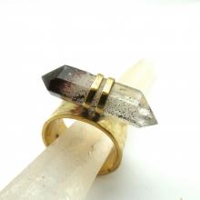 mbConfettiCrystalRing (Confetti Crystal Semi Precious Stone Hand Made Ring)