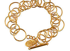 mbB5GP (Gold-Plated Ring Bracelet)
