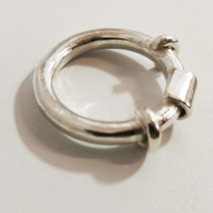 Sterling Silver Unisex Chunky Ring