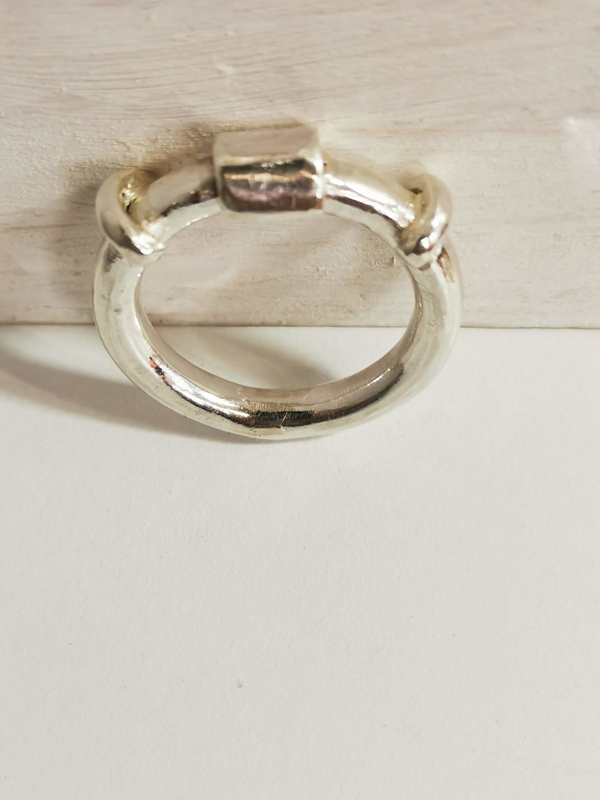 Sterling Silver Unisex Chunky Ring - Image 2